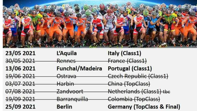 Calendrier World Inline Cup 2021