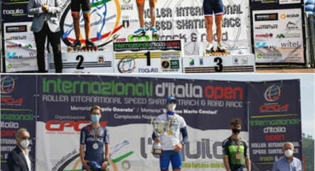 Podiums de la World Inline Cup de l'Aquila 2021