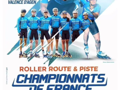 Championnat de France de roller course  piste et route 2021 à Valence d&rsquo;Agen (82)