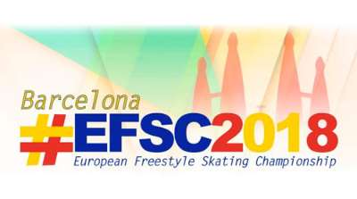 Logo des championnats d'Europe de roller freestyle 2018