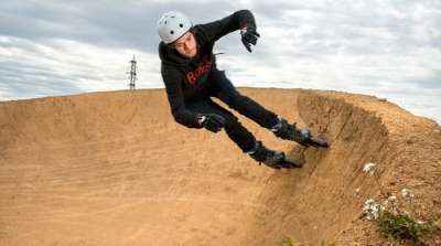 Session roller tout terrain avec Nick Lomax