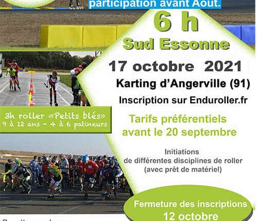 6 Heures Roller Sud Essonne 2021