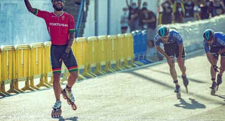 Diogo Marreiros, Champion d'Europe de roller course 2021