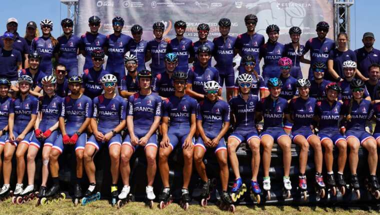 L’équipe de France en lice au Championnat d’Europe de roller course 2021