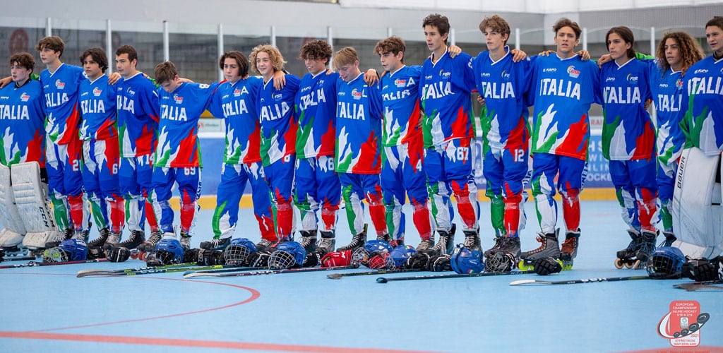 Equipe jeune d'Italie de roller hockey 2021