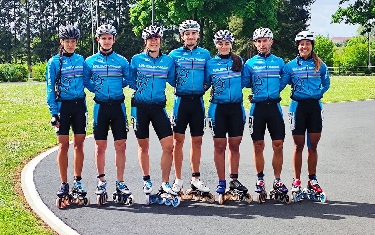 Le groupe roller course