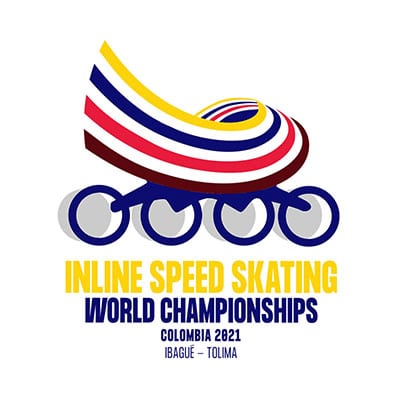 Logo carré Championnat monde roller course 2021