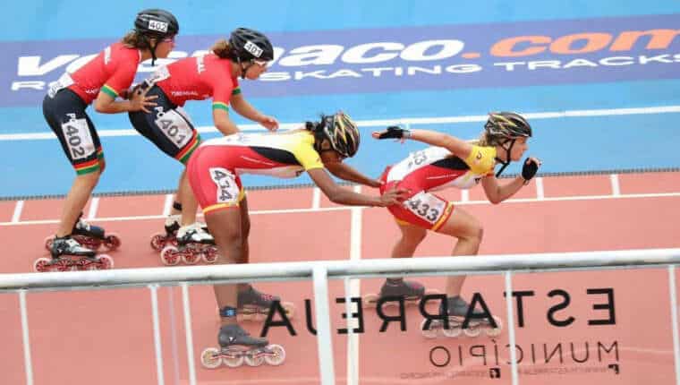 Résultats des 3000 m relais sur piste – Euro roller course 2021