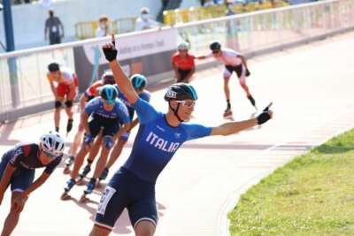 Résultats des 1000 m sur piste au Championnat d'Europe roller course 2021