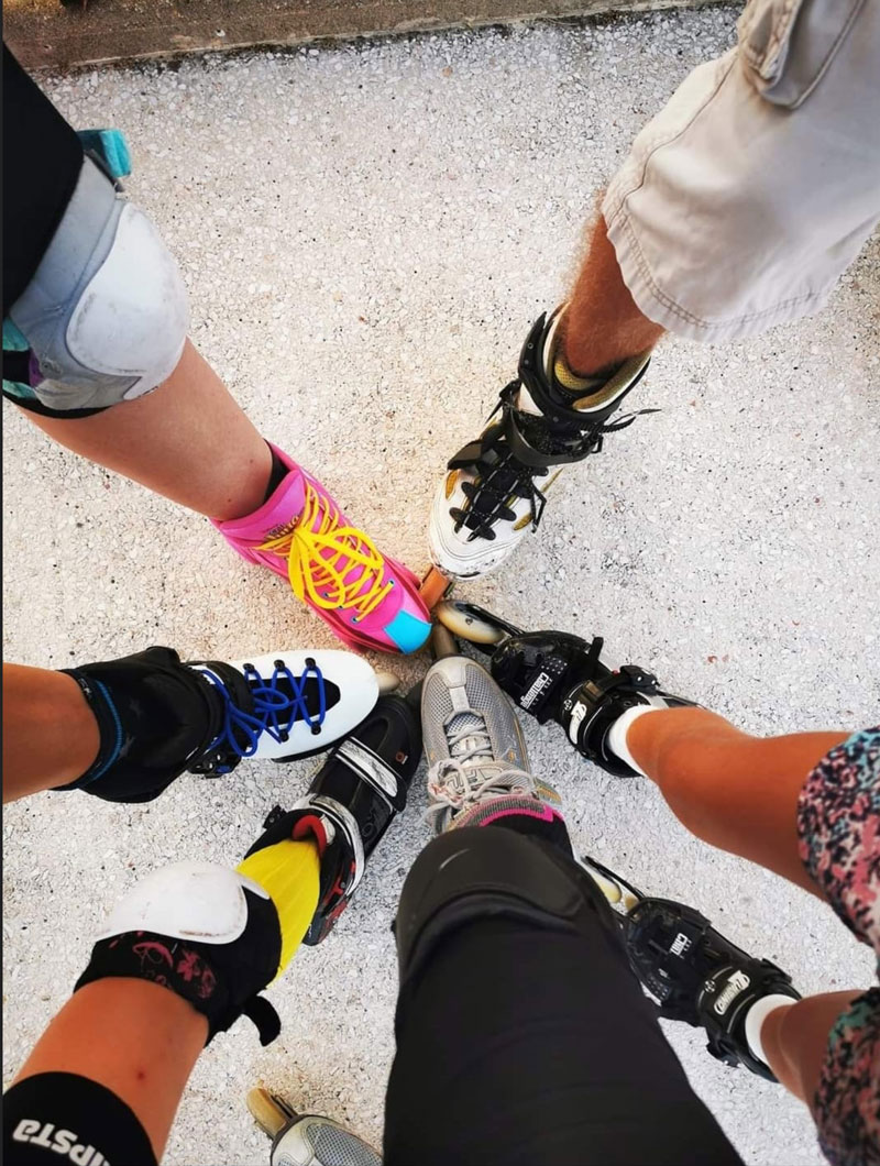 Roller ensemble !