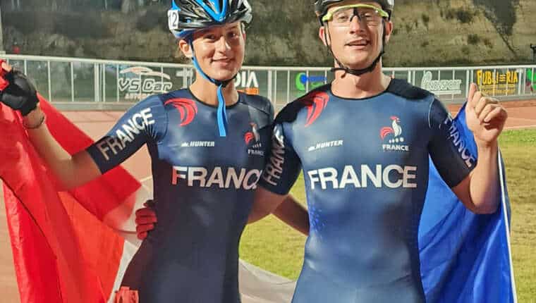 Résultats 500 m mixte du Championnat d’Europe roller course 2021