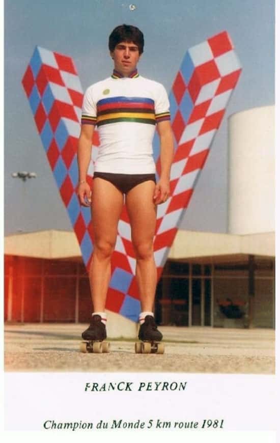 Franck Peyron, Champion du Monde du 5 km route en 1981