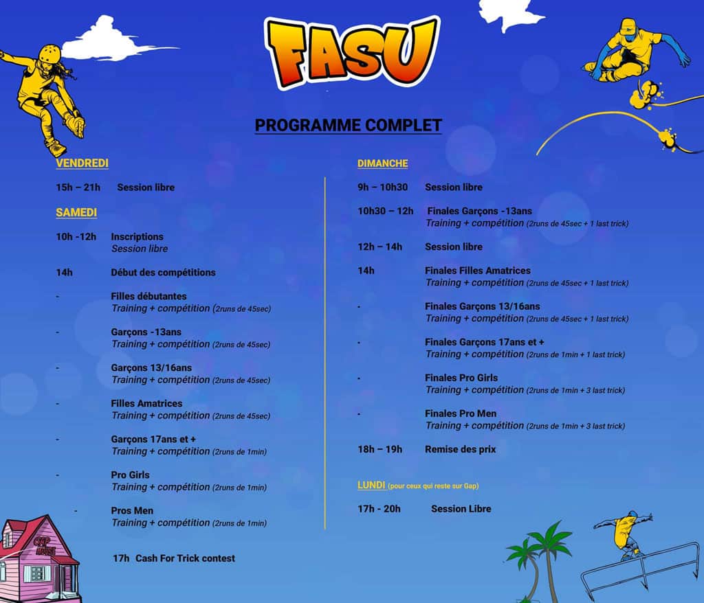 Programme FASU 2021