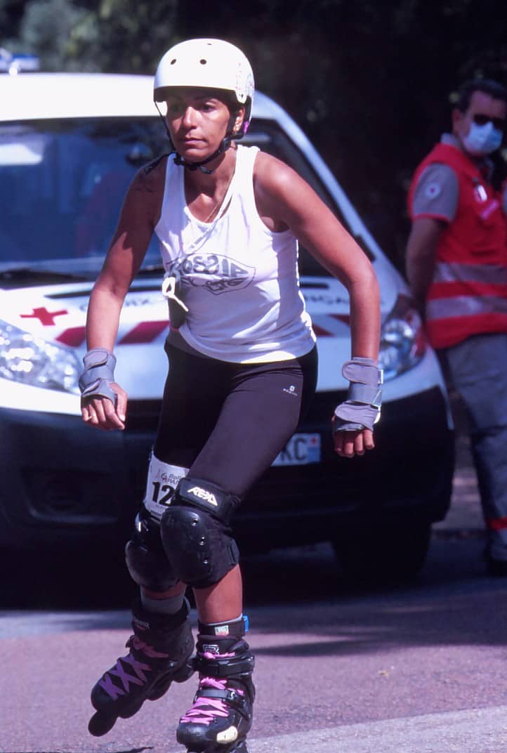 Patineuse 6 heures roller de Paris 2021