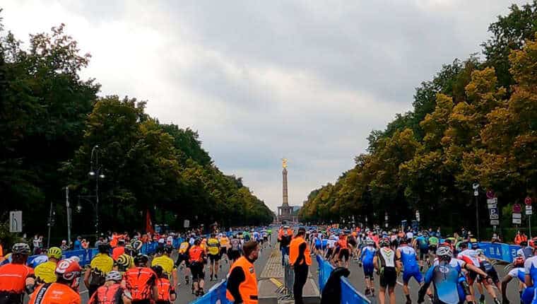 Résultats du marathon roller de Berlin 2021