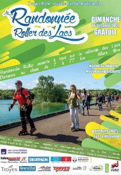 Randonnée roller des Lacs 2021