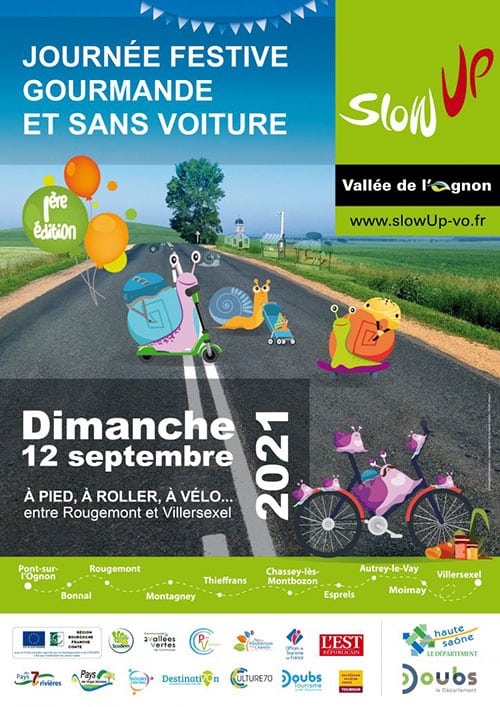 Slow Up 2021 de Villersexel à Rougemont (70)