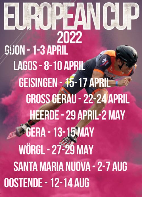 Dates European Inline Cup 2022