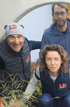 Christophe Audoire, Nathalie Barbotin et Christophe Evart