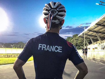 L&rsquo;équipe de France de roller course au Championnat du Monde 2021