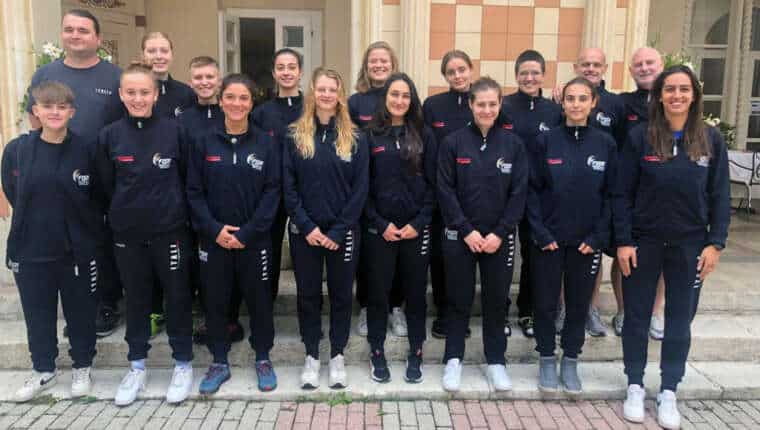 L’équipe d’Italie au Championnat d’Europe féminin de rink hockey 2021