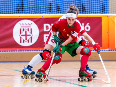 L&rsquo;équipe féminine de rink hockey du Portugal au Championnat d&rsquo;Europe 2021