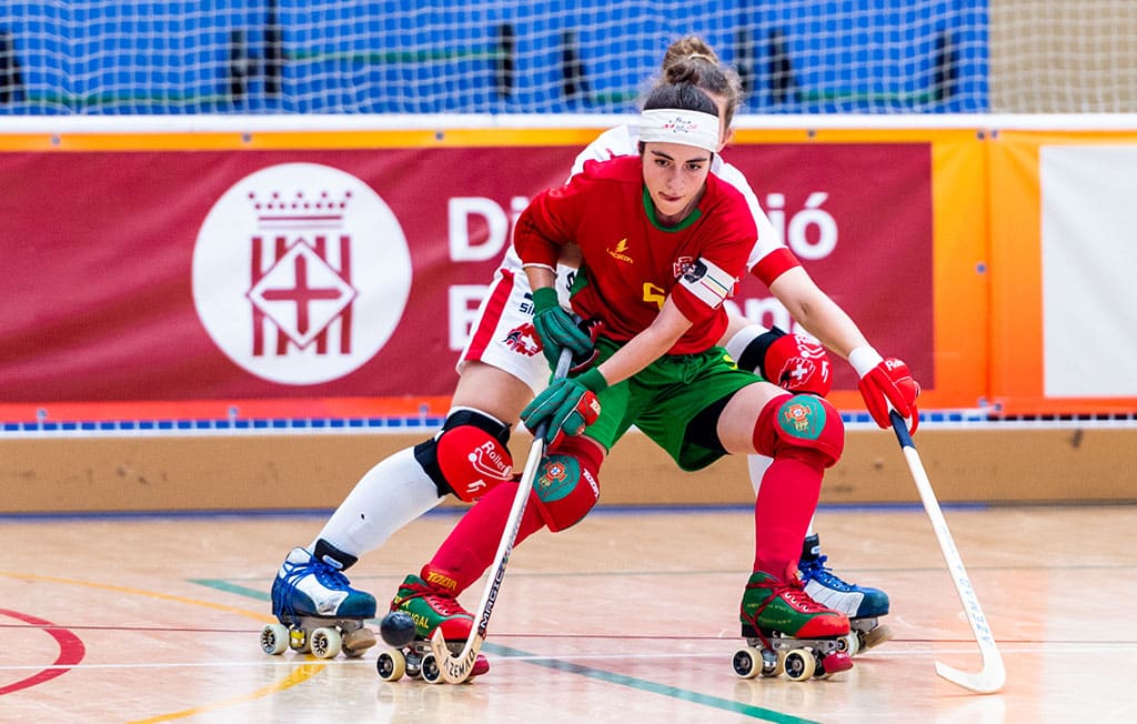 Equipe féminine de rink hockey du Portugal aux World Roller Games 2019