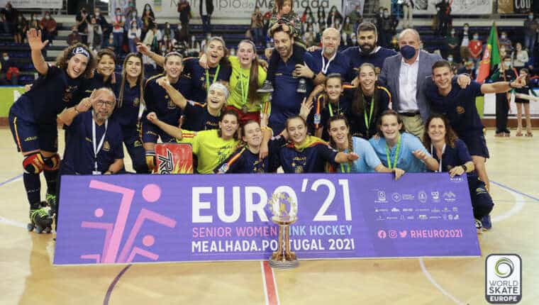 L’Espagne, championne d’Europe de rink hockey féminin 2021