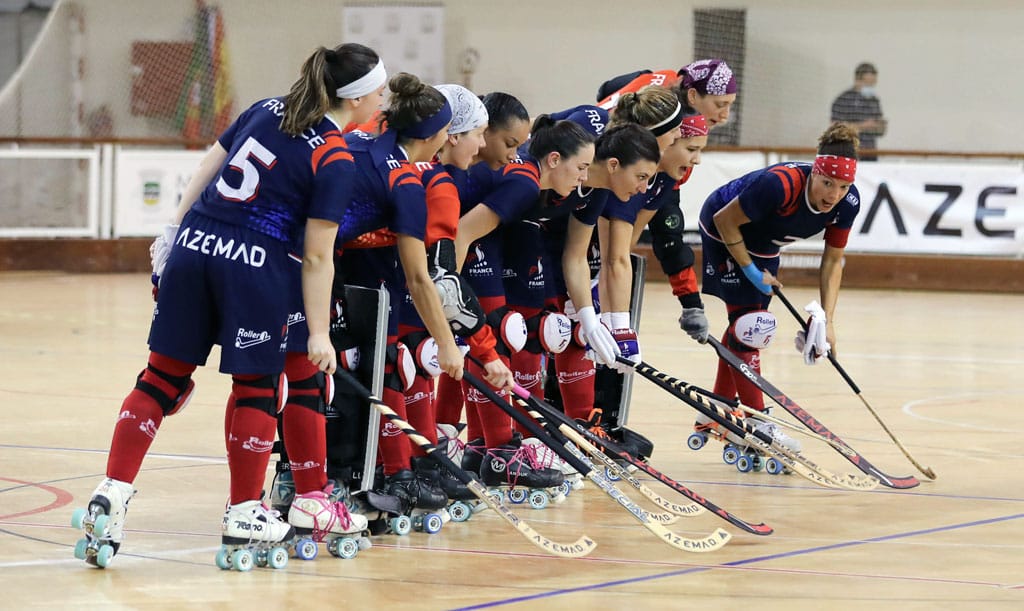 La France en petite finale de l'Euro Féminin de rink hockey 2021