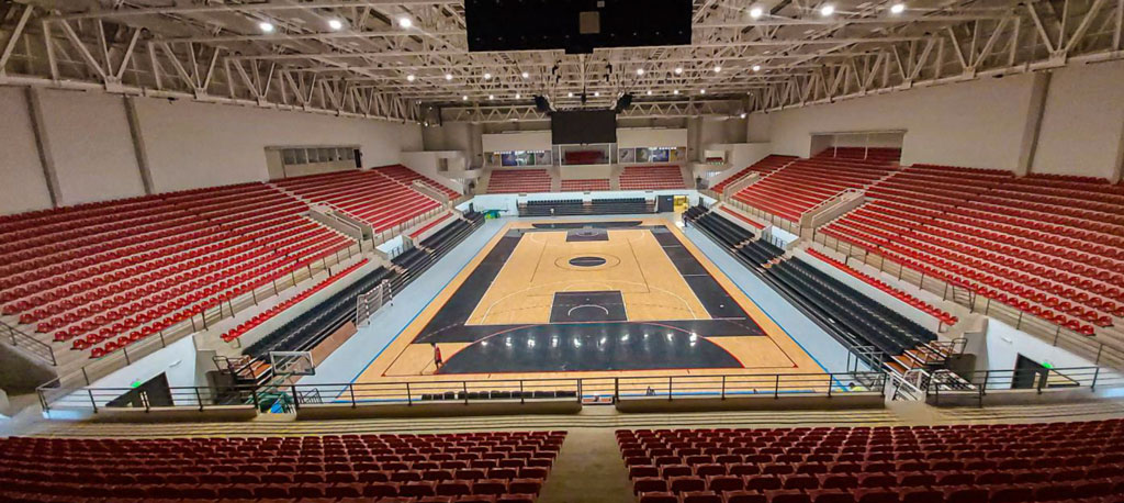 Vue de l'intérieur de la Polideportivo SND Arena