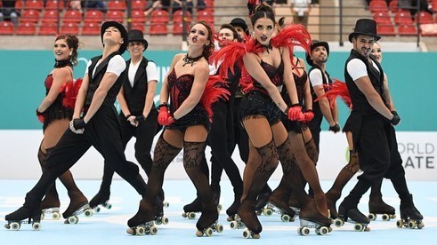 Mondial roller artistique 2021 : résultats des compétitions petits groupes
