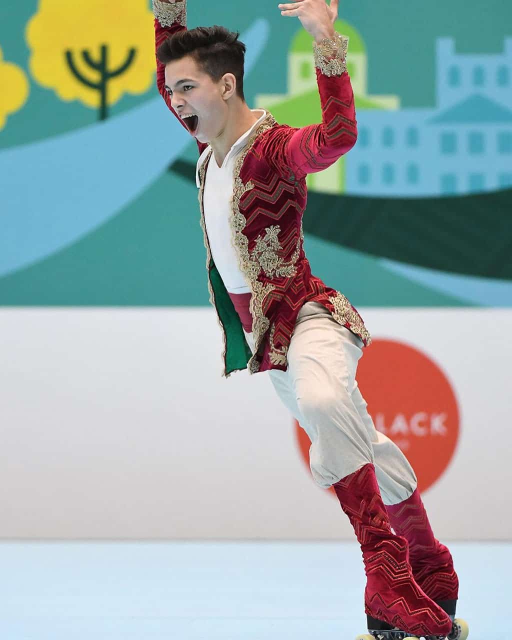 Style dance junior homme au Championnat du monde de roller artistique 2021