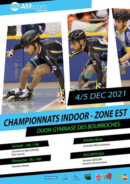 Affiche interzone indoor zone Est Dijon 2021-2022