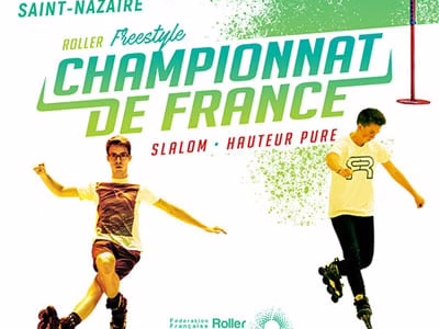 Championnats de France roller slalom et hauteur pure 2021 à Saint-Nazaire (44)