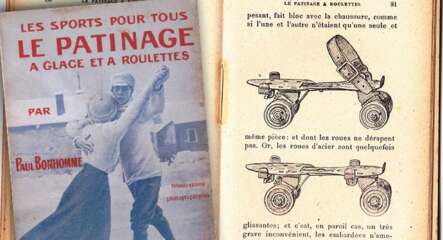 Livre : patinage à glace et à roulettes de Paul Bonhomme