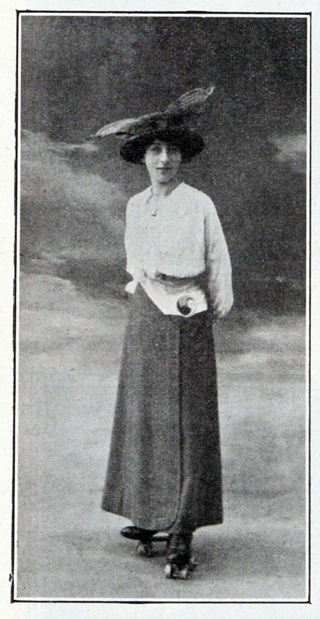 Guillemette Rochaid, championne de France Patinage à Roulettes