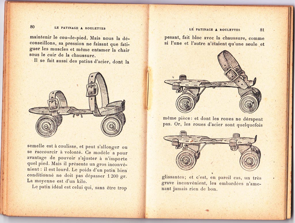 Livre : patinage à glace et à roulettes de Paul Bonhomme