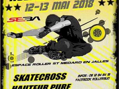 Championnats de France roller freeride 2018 à Saint-Médard-en-Jalles (33)