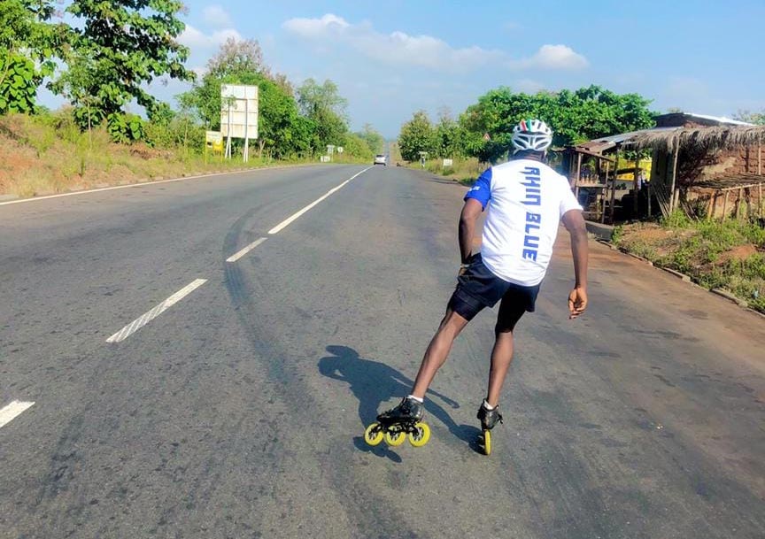 Une belle route sur le parcours du Togo Roller Tour 2021