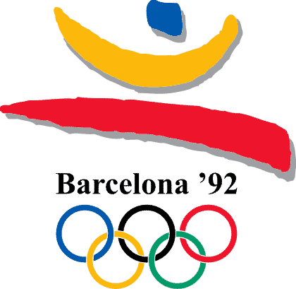 Logo des Jeux Olympiques de 1992 à Barcelone