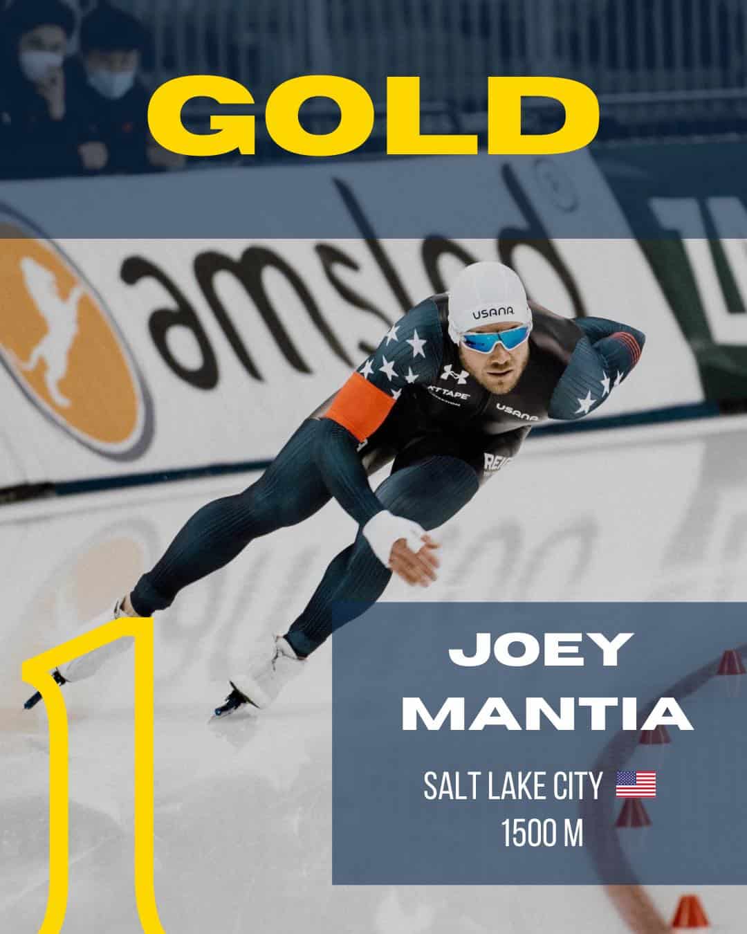 Coupe du monde longue piste 2021 : l&rsquo;or pour Joey Mantia sur 1500 m