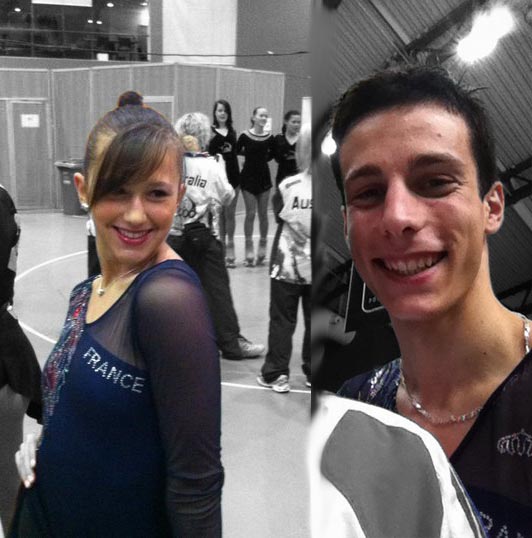 Prescillia Henneguelle et Pierre Mériel