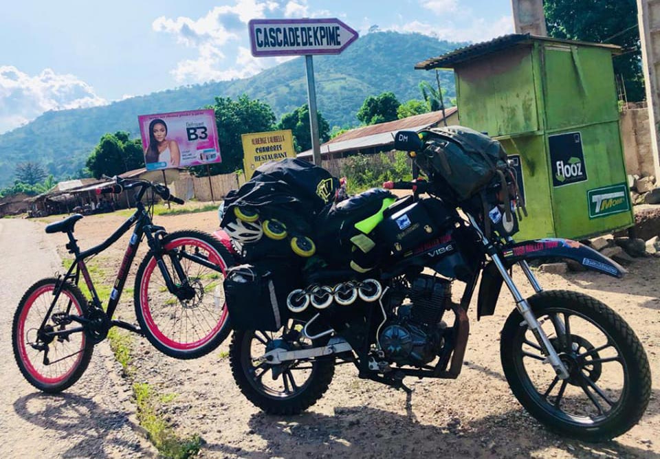 Les différents véhicules du Togo Roller Tour 2021