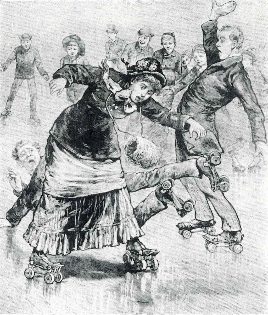 The Roller Skating Craze – le dur moment de l’apprentissage
