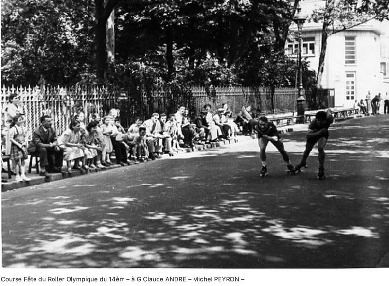 Course de la fête olympique du 14e arrondissement avec André et Peyron