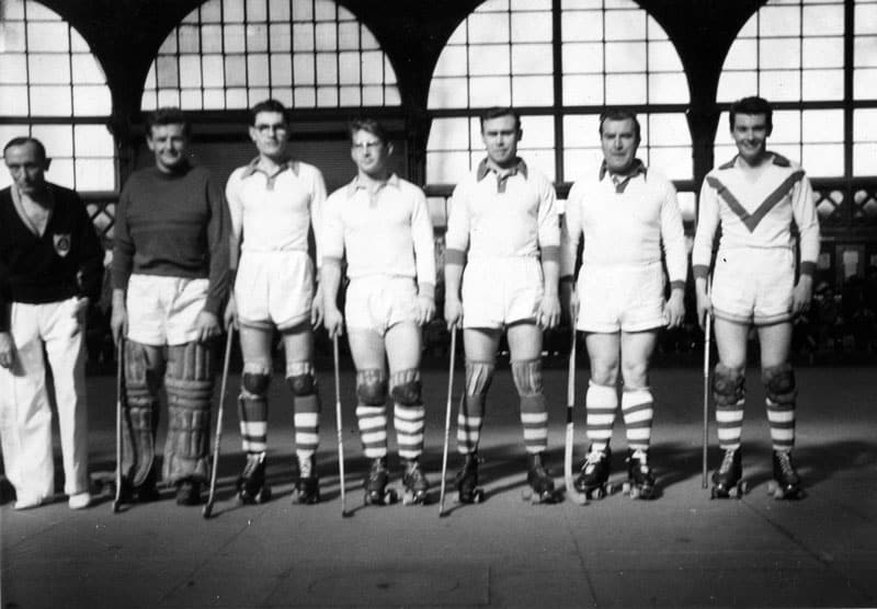 Equipe de rink hockey à Paris