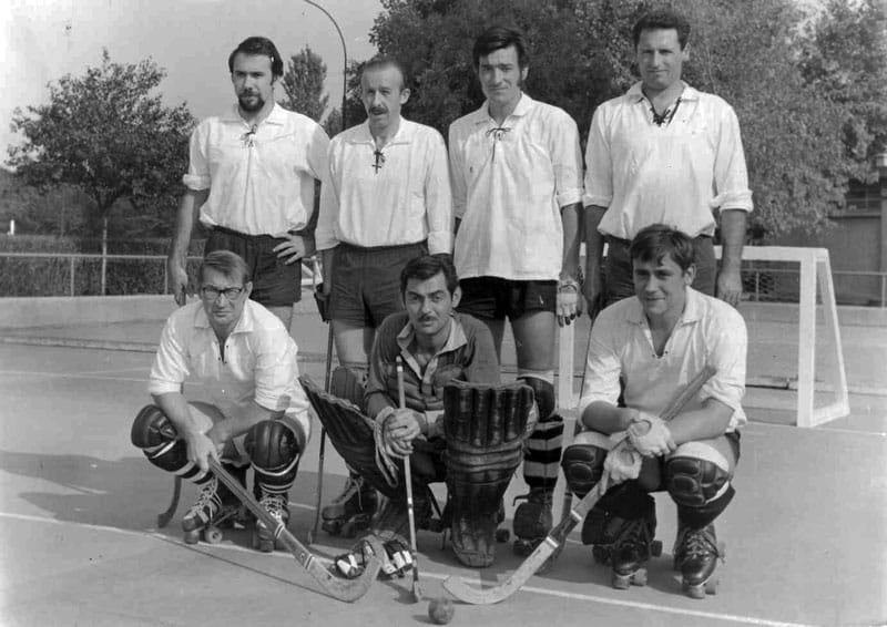 Le rink hockey se jouait aussi en extérieur à Paris !