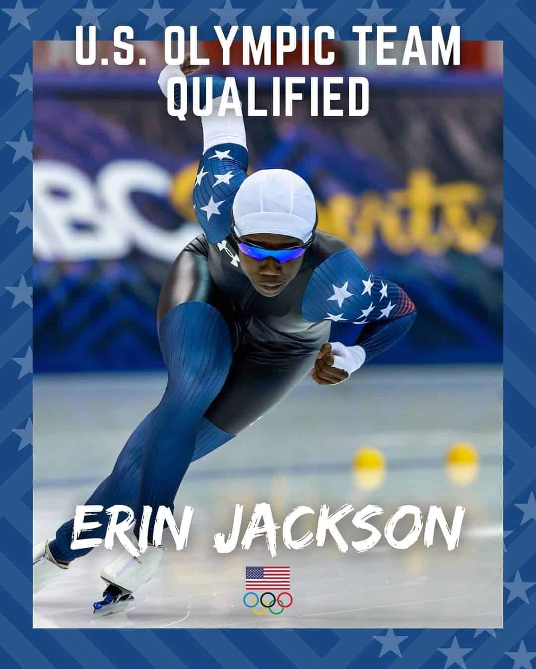 Erin Jackson participera aux Jeux Olympiques d'hiver 2022