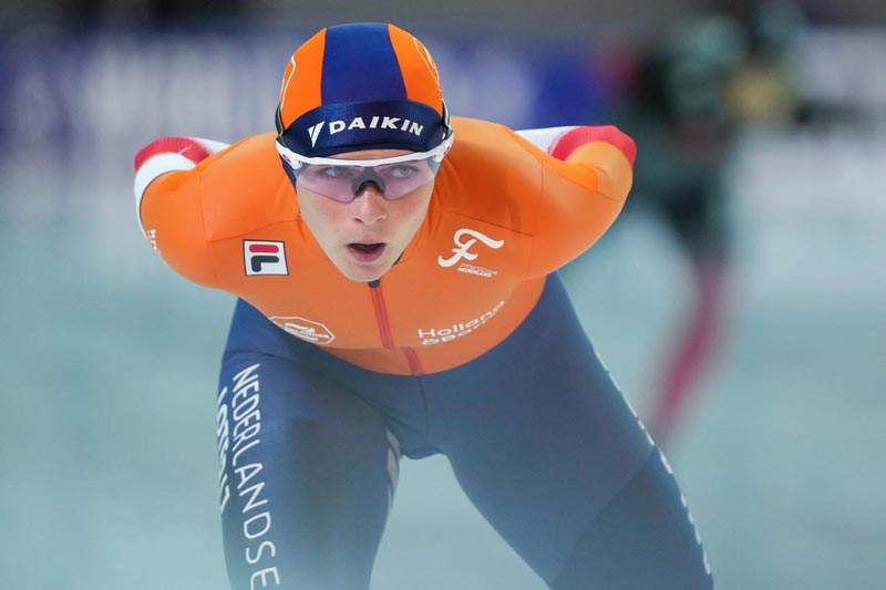 Irène Schouten en longue piste