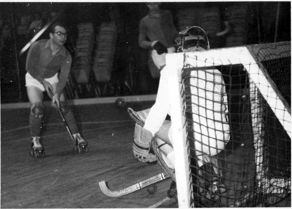 Rink hockey au gymnase Japy - Paris 11e